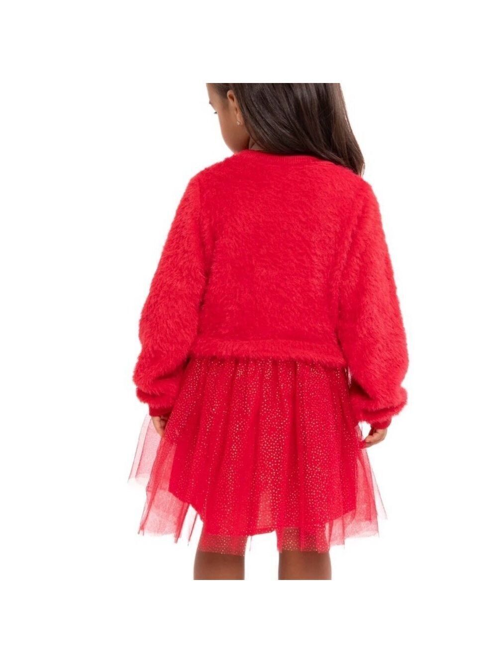 Hello Kitty Red Tutu Sweater Dress Girls 18M Holiday Party - Picture 13 of 14